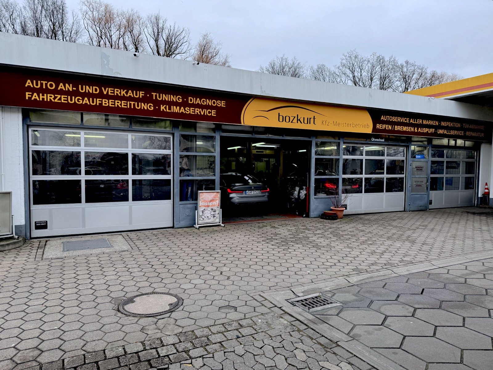 Werkstattstandort an der Bückeburger Allee in Hannover-Ricklingen